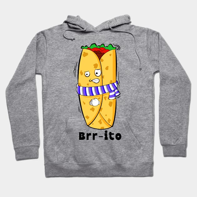 Brr-ito Hoodie by Art by Nabes